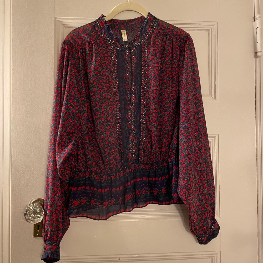 Free People floral top/blouse